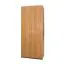 Schlafzimmeer - Kleiderschrank, Farbe: Erle - Abmessungen: 195 x 80 x 57 cm (H x B x T) Abbildung