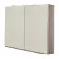 Kleiderschrank beige hochglanz Abbildung
