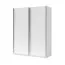 Schlafzimmer - Kleiderschrank, Farbe: Weiß - Abmessungen: 198 x 150 x 60 cm (H x B x T) Abbildung