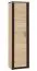 Schrank Terreon 01, Farbe: Sonoma Eiche hell / Sonoma Eiche dunkel - Abmessungen: 199 x 55 x 41 cm (H x B x T)