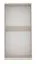 Offener Kleiderschrank | Cabecao 01 | Kaschmir | 2 Kleiderstange | 206 x 100 x 51 cm | schlichtes Design | eckig | kompakt | ausrechend Stauraum