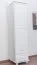 Garderobenschrank Landhaus, Farbe: Weiß 190x47x60 cm Abbildung