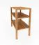 Nachtkommode / Regal Wellsford 05 Wildeiche massiv geölt - Abmessungen: 64 x 60 x 36 cm (H x B x T)