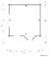 Gartenhaus Schatzbichl 01 inkl. Fußboden - 40 mm Blockbohlenhaus, Grundfläche: 14,4 m², Satteldach