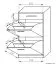 Schuhschrank Pamanukan 03, Farbe: Sonoma Eiche - Abmessungen: 98 x 56 x 26 cm (H x B x T)