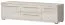 TV-Unterschrank Garim 31, Farbe: Beige Hochglanz - 46 x 165 x 45 cm (H x B x T)