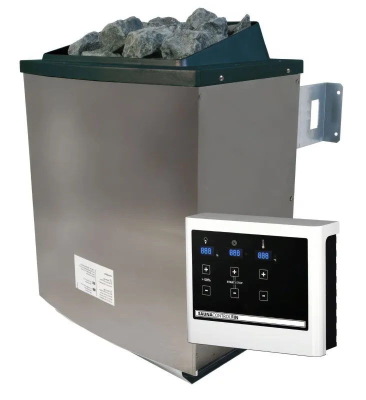 Saunaofen 11 kW - inkl. Steuergerät Easy Finnisch und Steinen (12 kg)