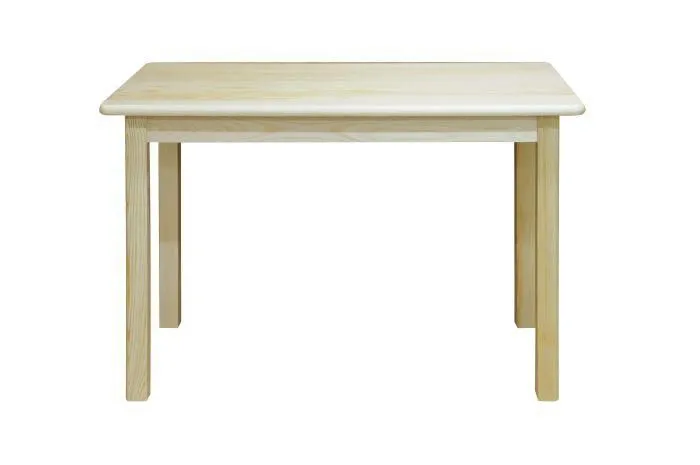 Holztisch Tisch 60x110 cm Kiefer massiv, Farbe: Natur Abbildung