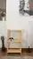 Schuhregal Kiefer massiv Vollholz natur Junco 57D - Abmessung 86 x 50 x 30 cm