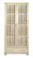 Bücherschrank, Vitrine - Kiefer Massivholz, Farbe: Natur, 80 cm breit Abbildung