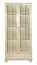 Regalschrank, Vitrine, 80 cm breit, Kiefer Holz-Massiv, Optik: Natur Abbildung