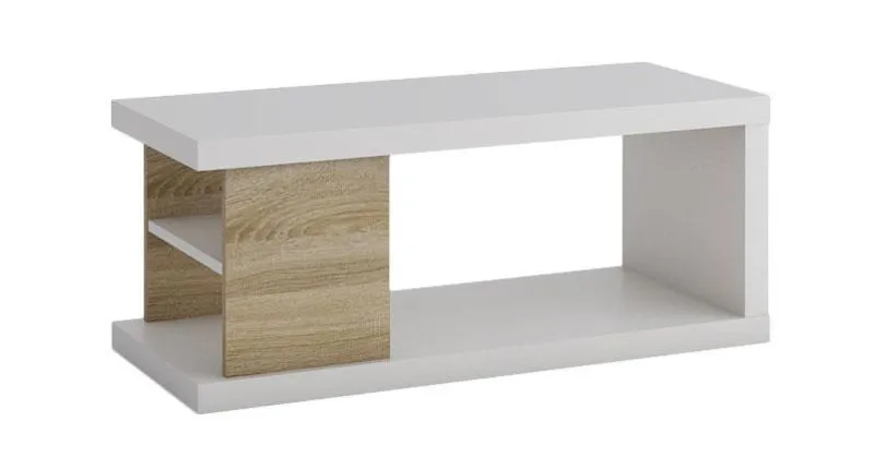 Couchtisch Farbe: Sonoma Eiche 55x100x41 cm Wohnzimmermöbel Wohnzimmereinrichtung Abbildung