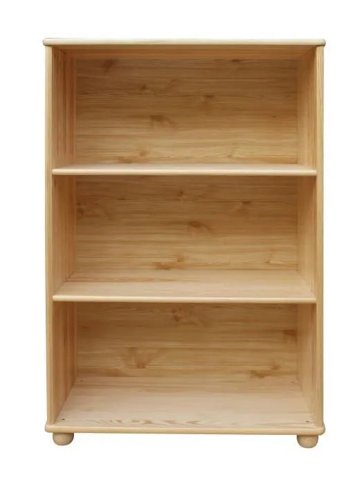 Standregal, 100 cm breit, Kiefer Holz-Massiv, Farbe: Natur Abbildung