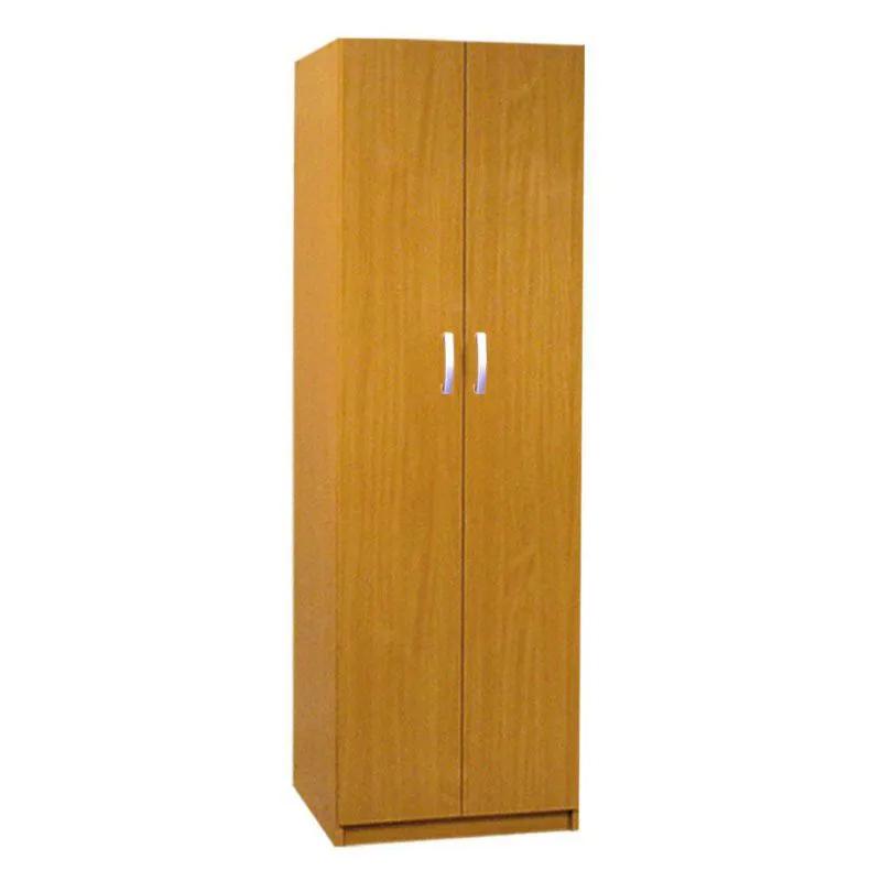 Kleiderschrank, Farbe: Erle - Abmessungen: 192 x 60 x 58 cm (H x B x T) Abbildung