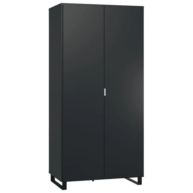 Kleiderschrank schwarz Abbildung
