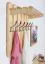 Garderobe Kiefer massiv Vollholz natur Junco 355 – Abmessung 60 x 70 x 29 cm (H x B x T)