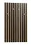 Garderobe Cikarang 14, Farbe: Schwarz / Eiche - Abmessungen: 110 x 67 x 4 cm (H x B x T)
