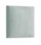 Polsterpaneele, 10er Set, Farbe: Hellgrün, Bezug: Velour, Maße: 30 x 30 cm