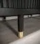Großer Schiebetürenschrank Jotunheimen 156, Farbe: Schwarz - Abmessungen: 208 x 250,5 x 62 cm (H x B x T)