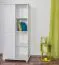 Kleiderschrank, Farbe: Weiß 195x92x59 cm Abbildung