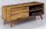 TV-Unterschrank Timaru 24 Wildeiche massiv geölt - Abmessungen: 48 x 120 x 40 cm (H x B x T)