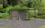 Gartenhaus Anbaudach in nordischer Fichte, wassergrau/anthrazit, witterungsbeständiges Trapezblechdach, stabile Ecken, Zylinderschloss, 2,09 × 2,13 m