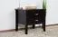 Nachtkästchen Wooden dunkelbraun 139 Kernbuche massiv - 50 x 53 x 42 cm (H x B x T)