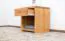 Nachtkommode Kiefer massiv Vollholz Erlefarben Junco 127 - Abmessung: 44 x 40 x 35 cm (H x B x T)