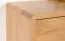 Schreibtisch Eiche massiv natur Aurornis 62 - Abmessungen: 75 x 50 x 40 cm (H x B x T)