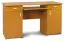 Schreibtisch Banjaran 06, Farbe: Erle - Abmessungen: 75 x 132 x 60 cm (H x B x T)
