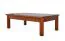 Clubtisch Couchtisch Wohnzimmertisch Eiche teilmassiv Farbe: Walnuss 40x120x70 cm