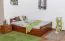 Massivholzbett Buche 140 x 200 cm Kirsche Abbildung