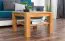 Couchtisch Buche Massivholz Farbe: Natur 50x65x65 cm Wohnzimmermöbel Wohnzimmereinrichtung Abbildung