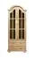 Regalschrank, Vitrine, 95 cm breit, Kiefer Holz-Massiv, Optik: Natur