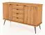 Kommode Rolleston 15 Kernbuche massiv geölt - Abmessungen: 87 x 144 x 46 cm (H x B x T)