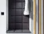 Polsterpaneele, 10er Set, Farbe: Schwarz, Bezug: Kunstleder, Maße: 50 x 40 cm