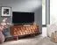 TV-Unterschrank / Lowboard, Farbe: Sheesham, teilmassiv - Abmessungen: 44 x 92 x 35 cm (H x B x T)