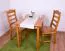 Tisch Kiefer massiv Vollholz Erlefarben Junco 228B (eckig) - 110 x 70 cm (B x T)