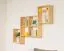 Bücherregal - 146 cm breit, Kiefer Holz-Massiv, Farbe: Natur
