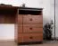 Büro Komplett - Set A Mojokerto, 5-teilig, Farbe: Walnuss / Schwarz