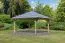 Quadratischer Pavillon, Farbe Natur KDI, Grundfläche 11,3 m²