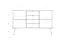 Kommode Rolleston 15 Kernbuche massiv geölt - Abmessungen: 87 x 144 x 46 cm (H x B x T)