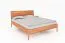 Einzelbett / Gästebett Wellsford 01 Kernbuche massiv geölt - Liegefläche: 90 x 200 cm (B x L)