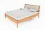 Doppelbett Wellsford 03 Wildeiche massiv geölt - Liegefläche: 160 x 200 cm (B x L)