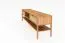 TV-Unterschrank Wellsford 10 Wildeiche massiv geölt - Abmessungen: 64 x 204 x 46 cm (H x B x T)