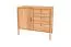 Kommode Wellsford 18 Wildeiche massiv geölt - Abmessungen: 84 x 97 x 46 cm (H x B x T)