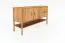 Kommode Wellsford 23 Wildeiche massiv geölt - Abmessungen: 81 x 142 x 46 cm (H x B x T)