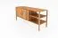 Kommode Wellsford 25 Wildeiche massiv geölt - Abmessungen: 64 x 142 x 46 cm (H x B x T)