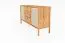 Kommode Wellsford 29 Wildeiche massiv geölt - Abmessungen: 84 x 142 x 46 cm (H x B x T)