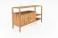 Regal Wellsford 33 Wildeiche massiv geölt - Abmessungen: 86 x 142 x 46 cm (H x B x T)